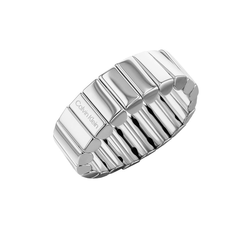 Calvin Klein Stylový dámský prsten Modern Repetition 35000962 54 mm