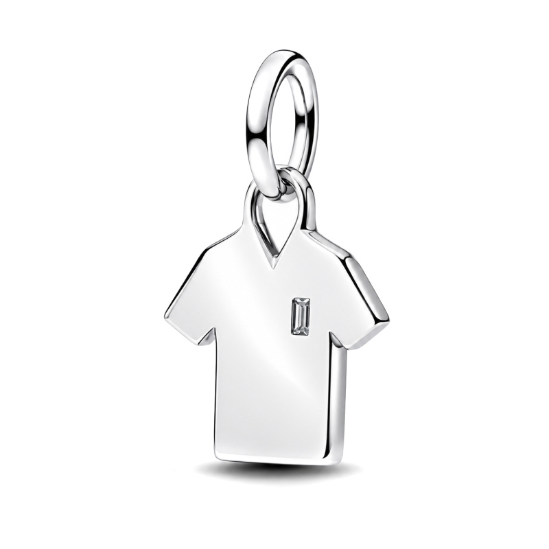 Pandora Stříbrný přívěsek Fotbalový dres ke gravírování ME 794708C01