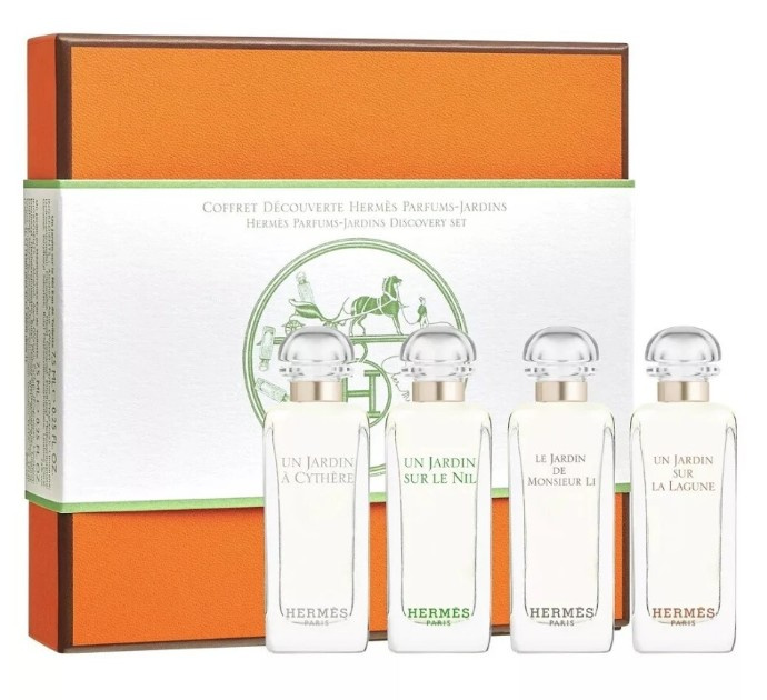Hermes Miniatury Hermes Jardins - EDT 4 x 7,5 ml
