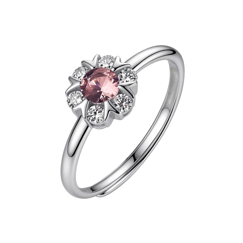 Brosway Nastavitelný stříbrný prsten Fancy Tender Pink FTP31