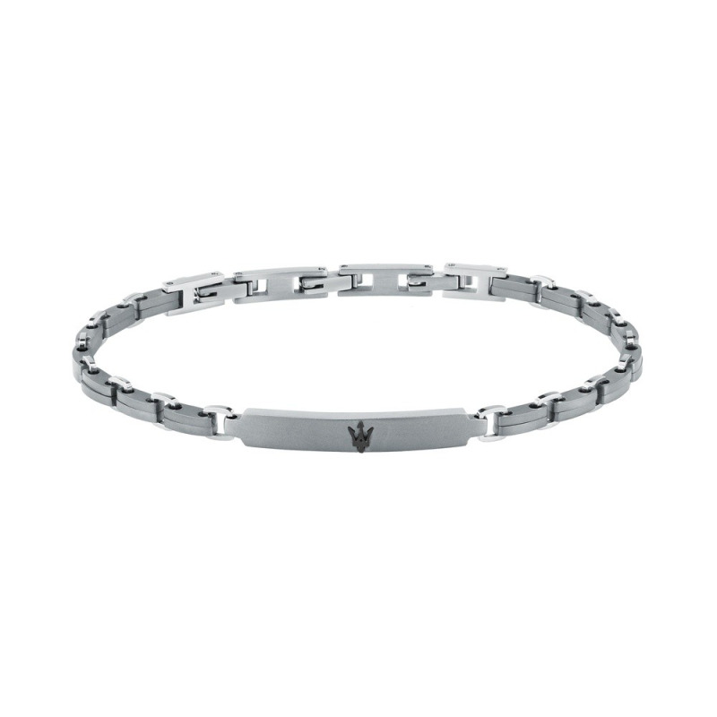 Maserati Pánský náramek z titanu a oceli Titanium JM426AXF06
