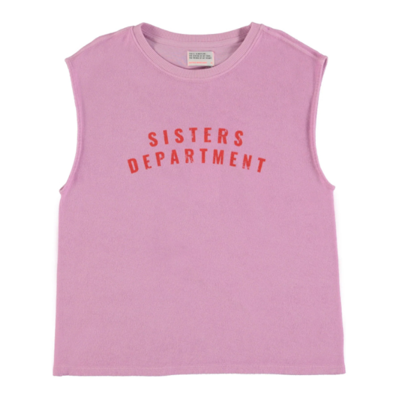 SISTERS DEPARTMENT Dámský top - Pink / Sisters Department Velikost: L