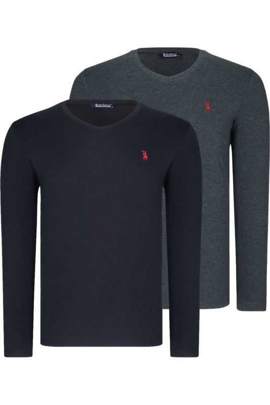 Pánské triko 2pack dewberry