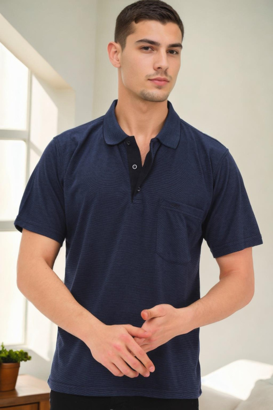 Pánské polokošile Dewberry, tmavě modré