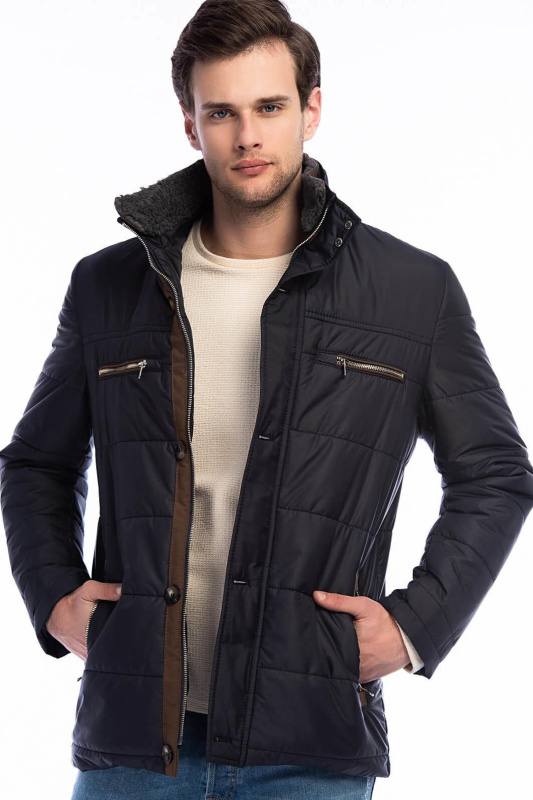 Pánská zimní prošívaná bunda Dewberry