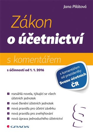 Zákon o účetnictví 2016