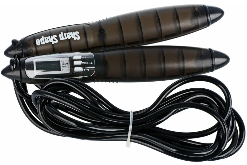 SharpShape Švihadlo s počítadlem černé