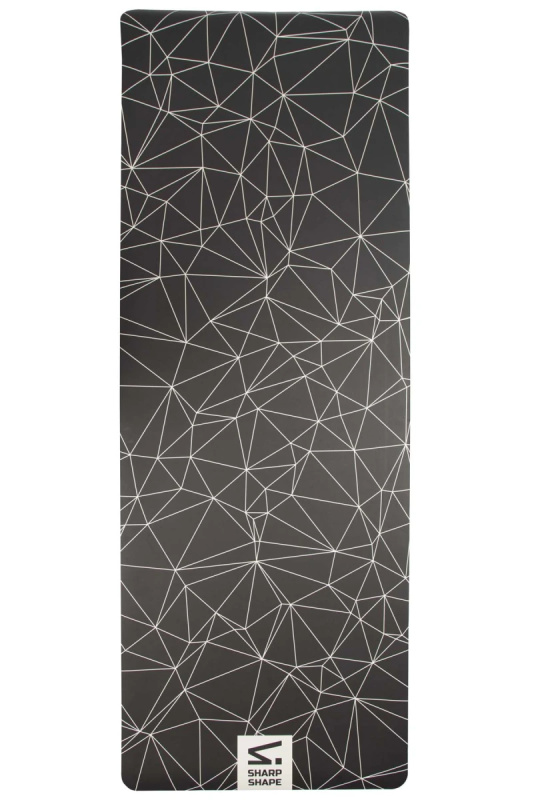 SharpShape Podložka na jógu PU SPACETIME černá
