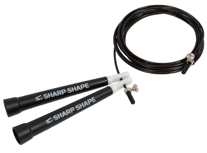 SharpShape Švihadlo QUICK ROPE černé