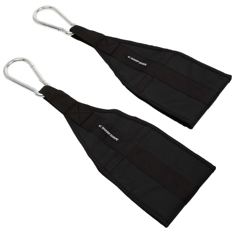 SharpShape Závěsy na přednožování AB STRAP černý