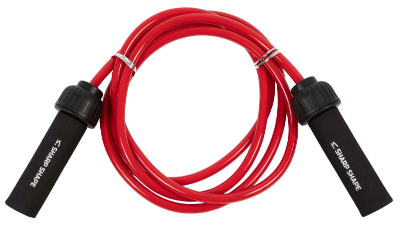 SharpShape Zátěžové švihadlo 470 g červené