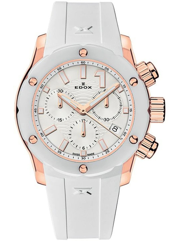 Edox 10225-37RB-BIR CO-1 Chronograph 38mm