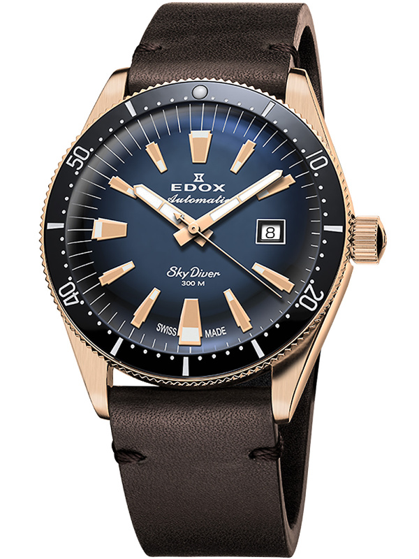 Edox 80126-BRN-BUIDR Skydiver Automatic 42mm