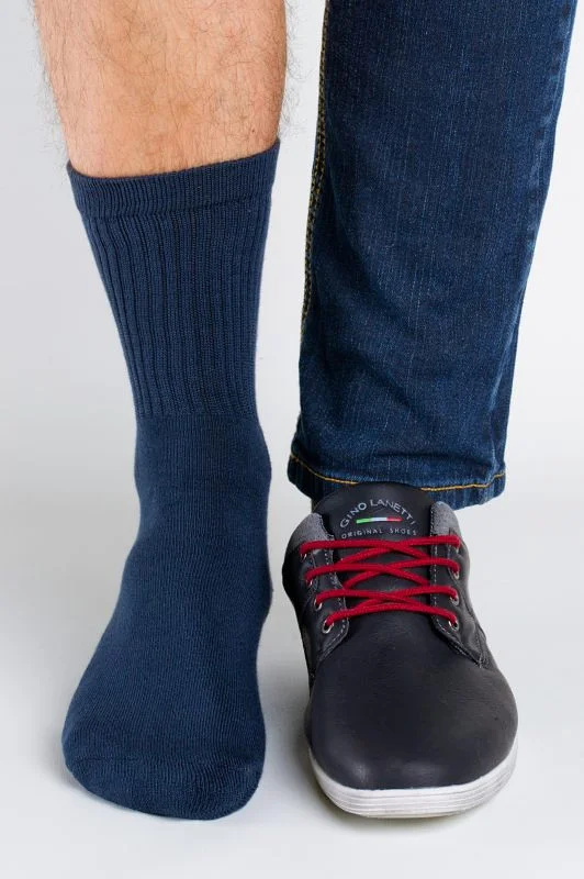 Pánské ponožky Regina Socks Polofroté Bambus šedá 43-46