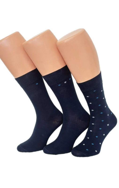 Ponožky Cornette Premium A65 A'3 39-47 tmavě modrá 39-41