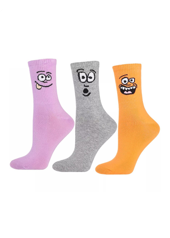 Ponožky Moraj CSL250-049 35-41 mix barev-mix designu 35-38