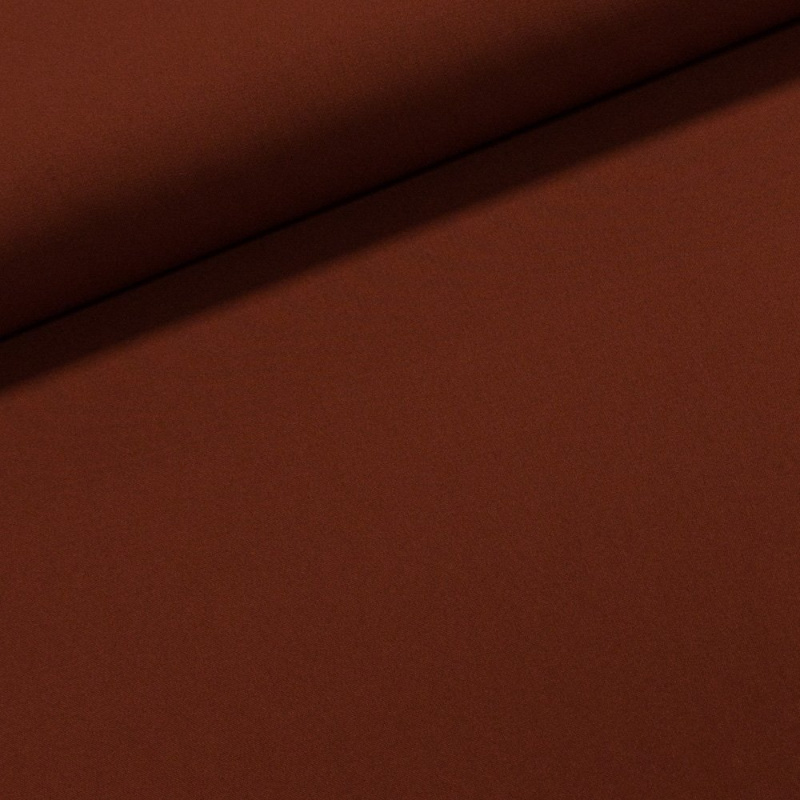 Rongo, kostýmovka 723 uni jednobarevná terakota, š.150cm (látka v metráži)