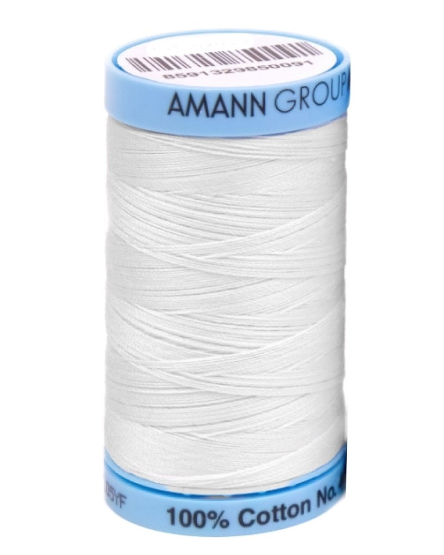 Amann Univerzální šicí nit  Amann TRIANA 50 bavlněná, bílá 2000, návin 400m