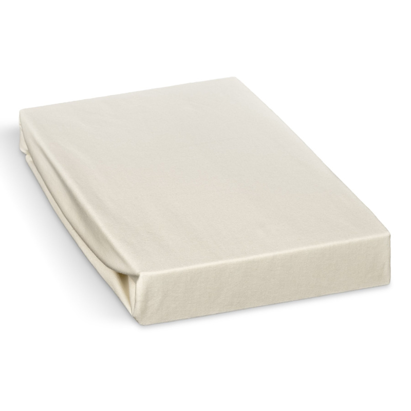 Polášek jersey prostěradlo 220x200cm, smetanové