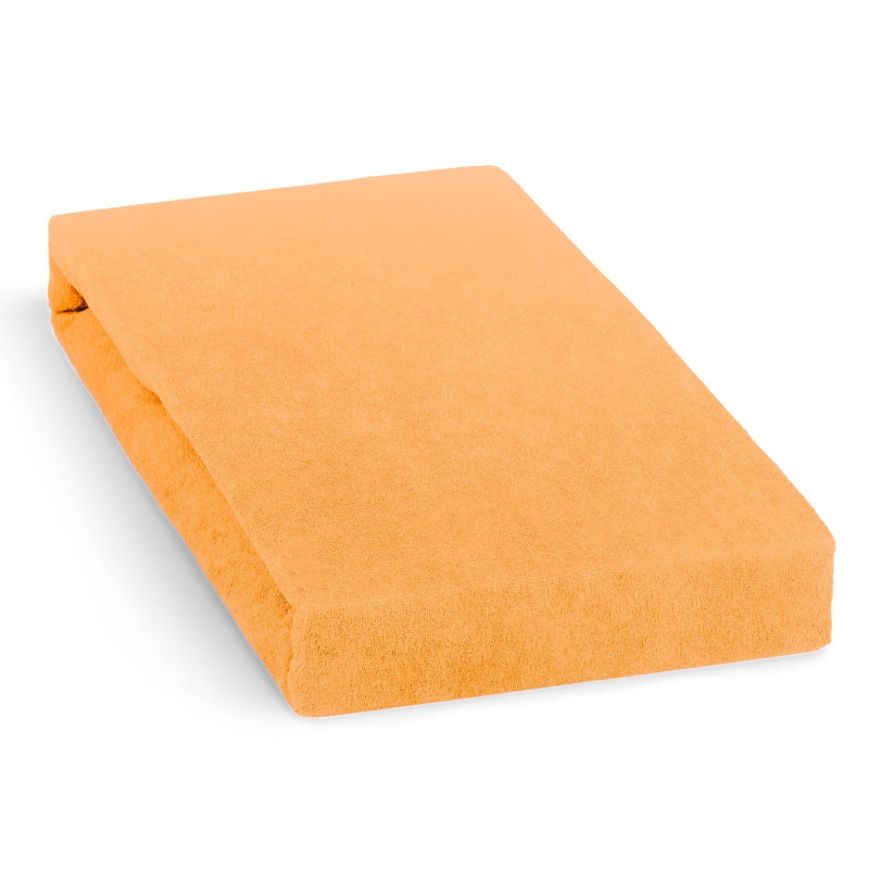 Polášek froté prostěradlo 160x200cm, tmavě žluté