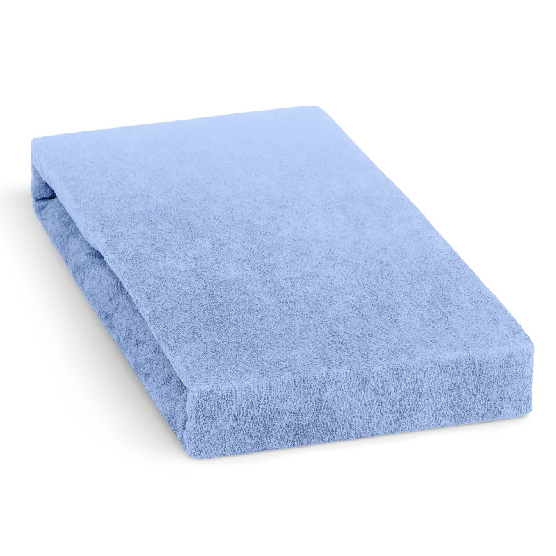 Polášek froté prostěradlo 220x200cm, světle modré