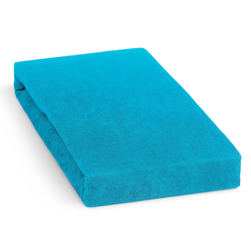 Polášek froté prostěradlo 120x200cm, tyrkysové