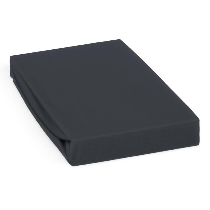 Polášek jersey prostěradlo 140x200cm, tmavě šedé