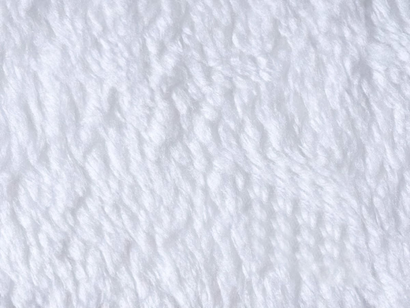 Boneka plyš hladký TREND 143 bílý, šíře 150cm (metráž)
