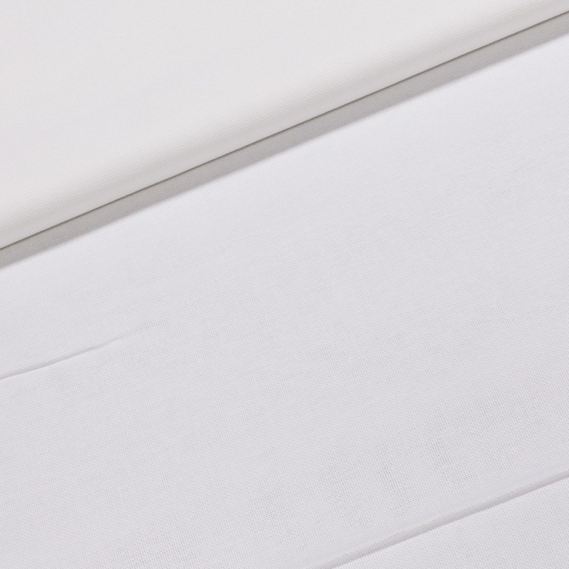 Vyšívací látka PANAMA jednobarevná bílá, š.140cm (látka v metráži)