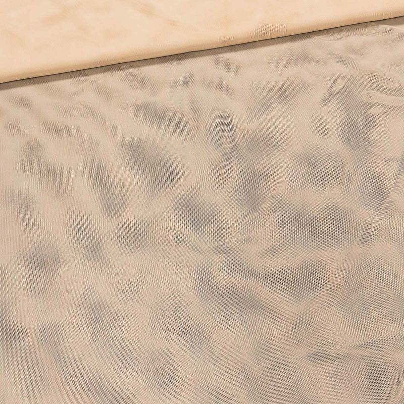 Podšívka polyesterová tylová jednobarevná SP-19032 tělová, elastická, š.150cm (látka v metráži)