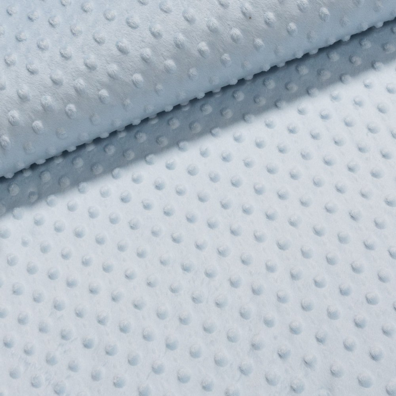 Minky 60700461 jednobarevná světle modrá, š.150cm (látka v metráži)