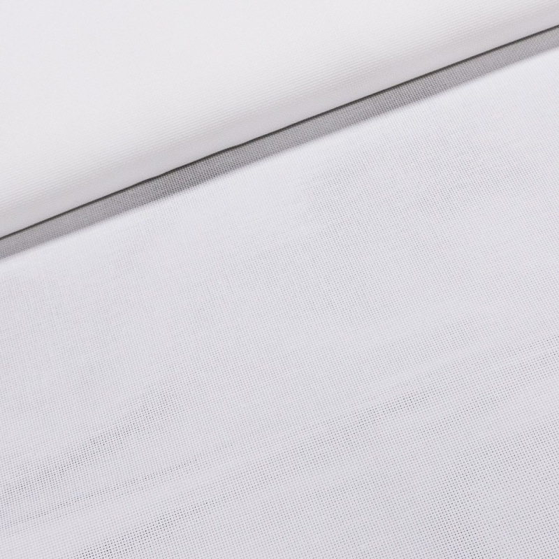 Vyšívací látka KANAVA 7 jednobarevná bílá, š.140cm (látka v metráži)
