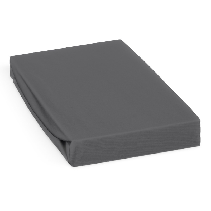 Polášek jersey prostěradlo 80x160cm, středně šedé