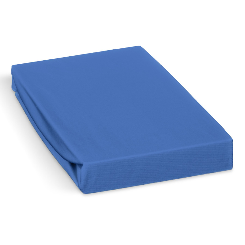 Polášek jersey prostěradlo 80x160cm, nebesky modré