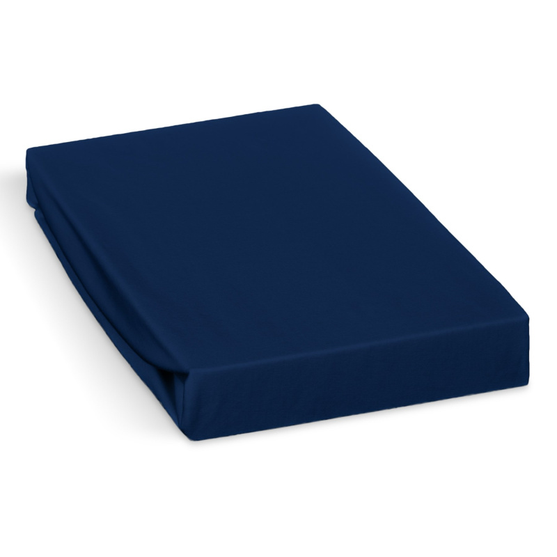 Polášek jersey prostěradlo 80x160cm, tmavě modré