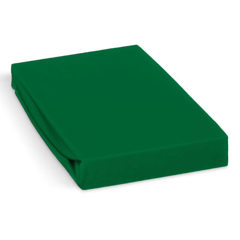 Polášek jersey prostěradlo 160x200cm, zelené