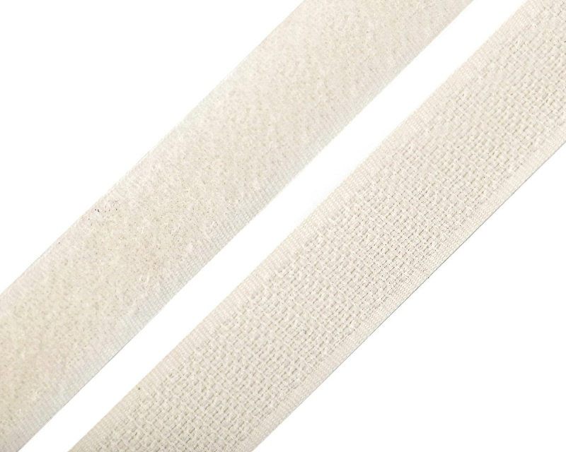 Stoklasa Suchý zip háček + plyš 740843/031 ecru, šířka 2cm (v metráži)