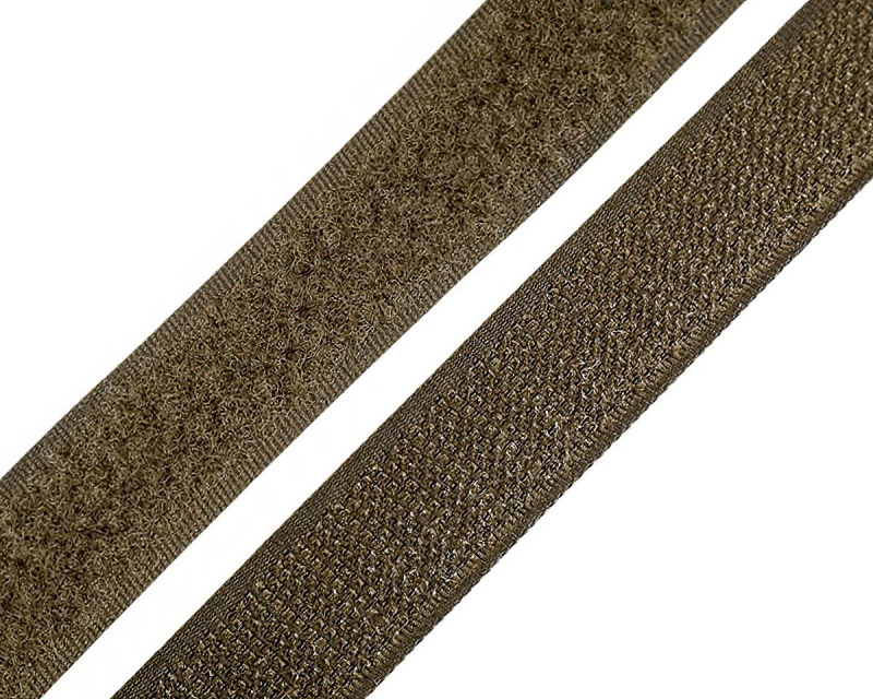 Stoklasa Suchý zip háček + plyš 740843/305 khaki zelený, šířka 2cm (v metráži)