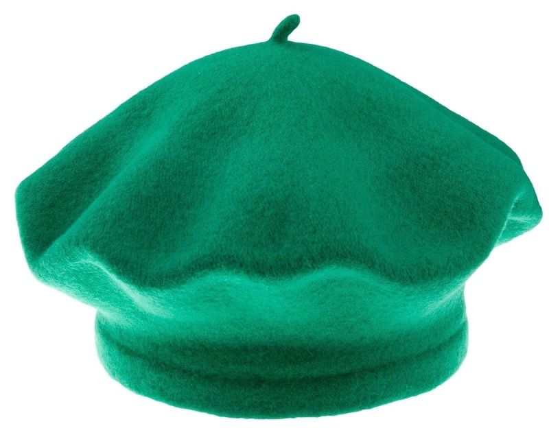 TONAK Dámský vlněný baret TONAK FLORA 001-060785, pastelově zelený, univerzální velikost