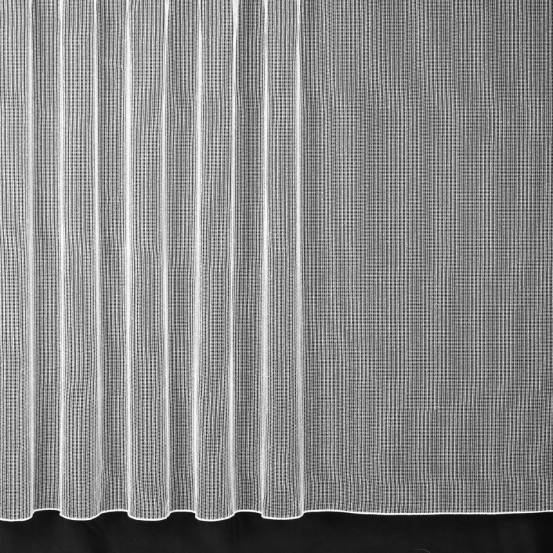 Brilltex Žakarová záclona 778, síťovaná, s olůvkem, bílá, výška 260cm ( v metráži)