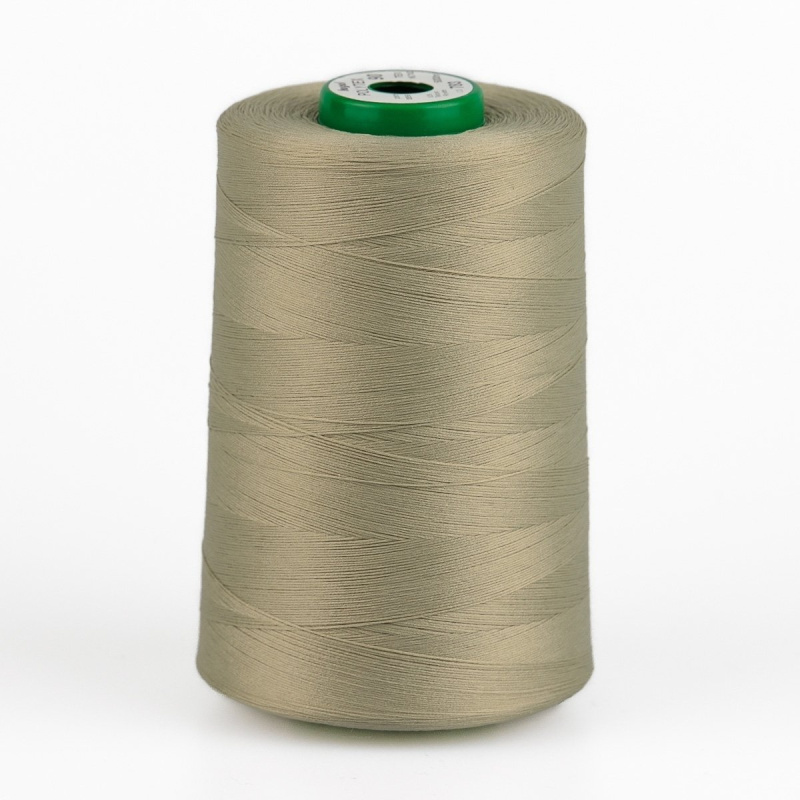 Hagal Texturovaná poylesterová, pružná chemlonová nit POLYTEX 90 pro overlocky/průmyslové/klasické šicí stroje, 783 kapučíno, návin 5000m