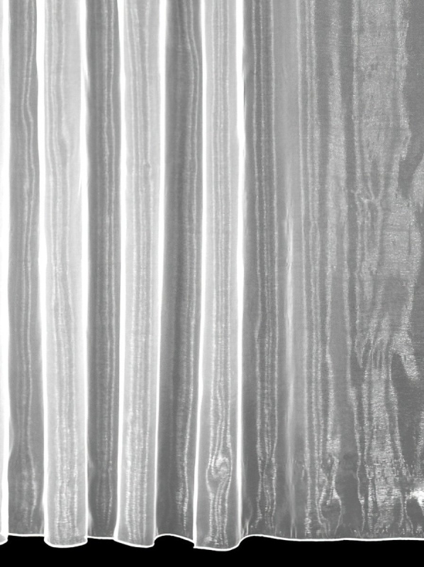 Mantis organzová záclona UNI 504/601-1 s olůvkem, bílá, výška 300cm ( v metráži)