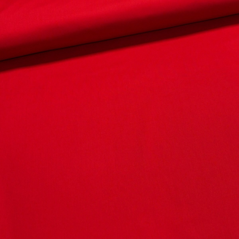 Směsový kepr elastický BRIGSTON ELASTIC RED, jednobarevný červený, 250g/m2, š.150cm (látka v metráži)