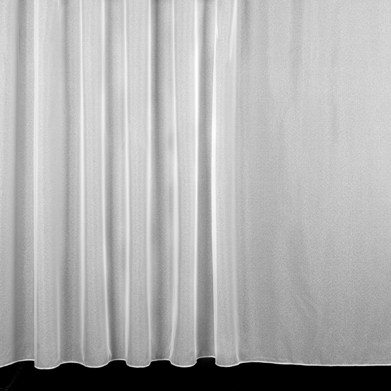 Rand Organzová záclona 1270, žíhaný vzor, s olůvkem, průhledná výška 290cm ( v metráži)