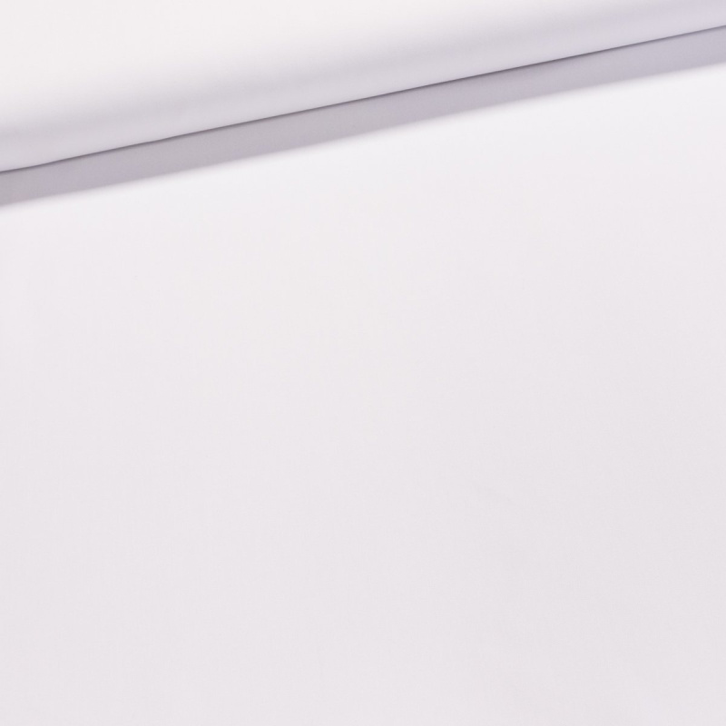 Směsový kepr elastický BRIGSTON ELASTIC WHITE, jednobarevný bílý, 250g/m2, š.150cm (látka v metráži)