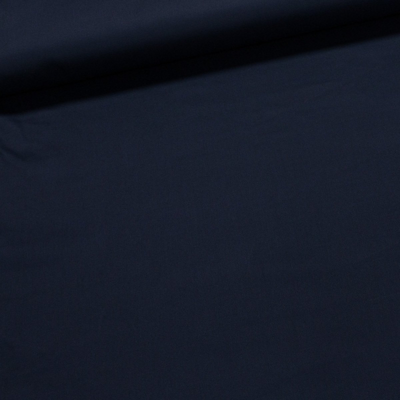 Směsový kepr elastický BRIGSTON ELASTIC SAILOR BLUE, jednobarevný tmavě modrý, 250g/m2, š.150cm (látka v metráži)
