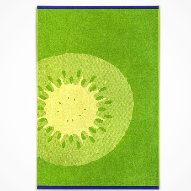 Olzatex plážová osuška KIWI, zelená, froté, 100x160cm