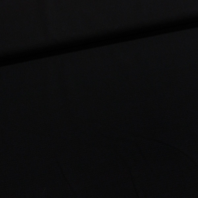Šatovka 2860 C, černá, vytkávaná kostička, š.150cm (látka v metráži)