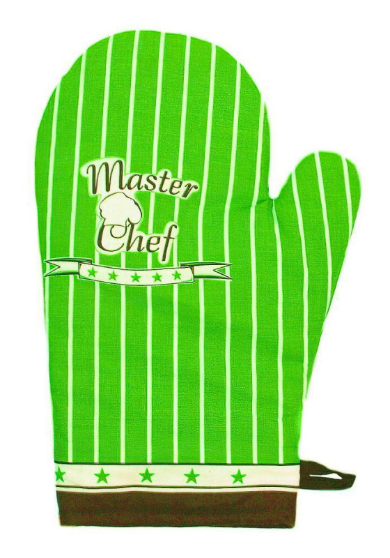 Frobyt Kuchyňská chňapka MASTER CHEF, zelená, 28x18cm