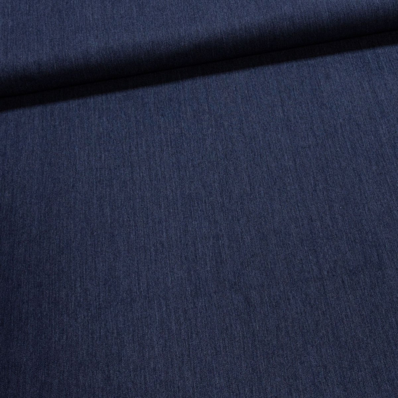 Směsová riflovina (denim, džínovina) TWILL 2, modrá, š.150cm (látka v metráži)